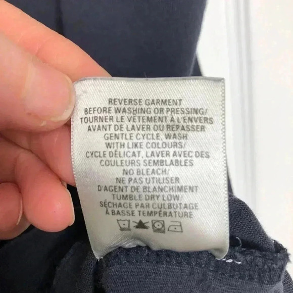 Roots T-Shirt Blue With  Maple Leaf Size Large - Picture 8 of 16